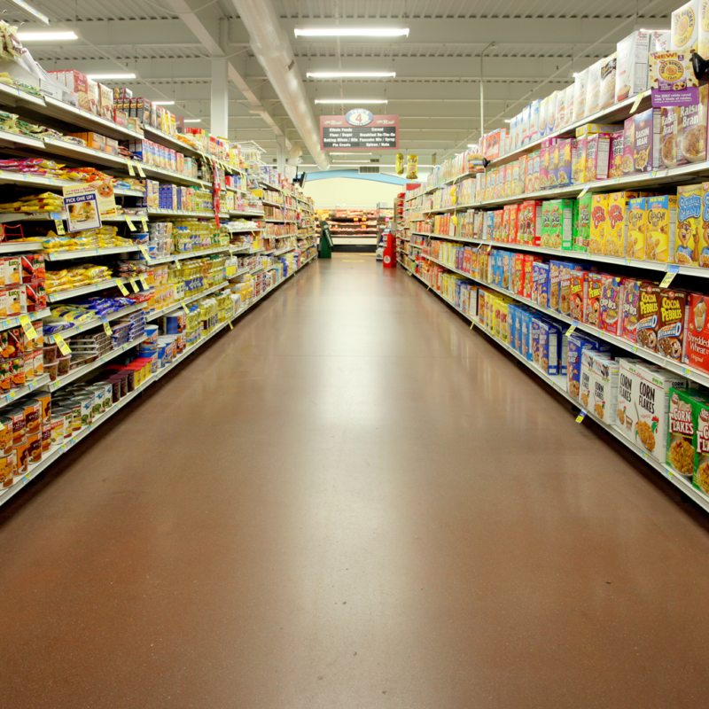 cereal aisle