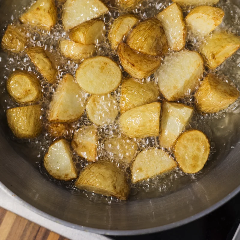 Potatoes in Beef Tallow