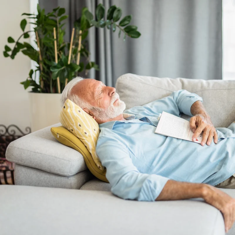 Napping Older Adult