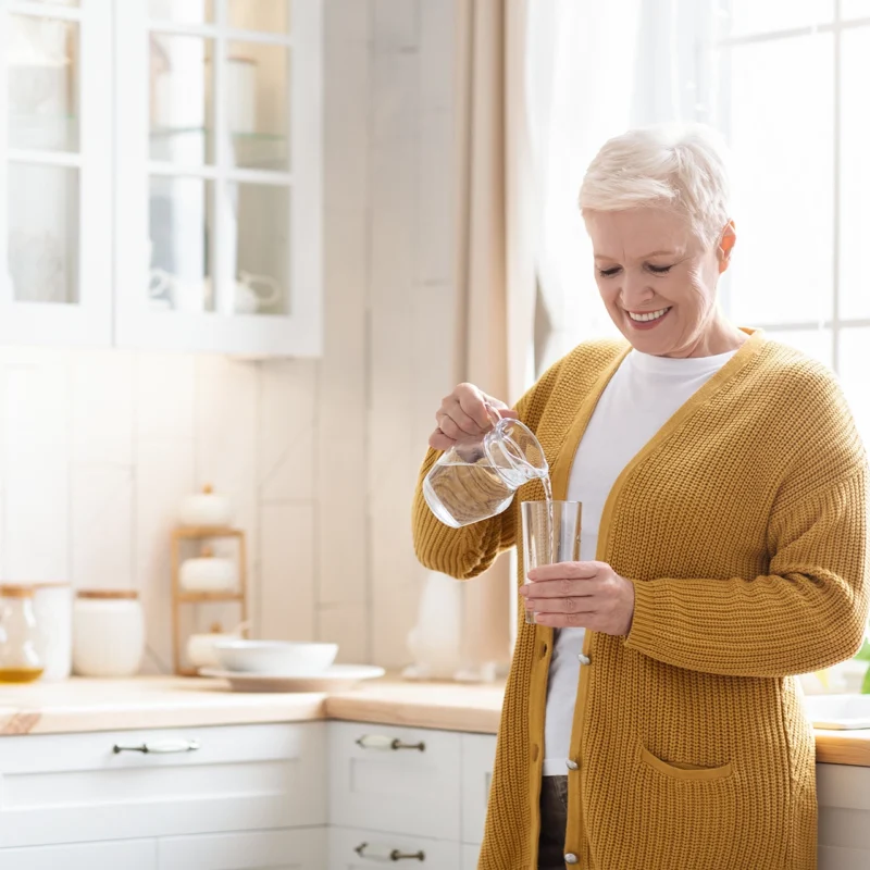 Dehydrated Adults Over 65